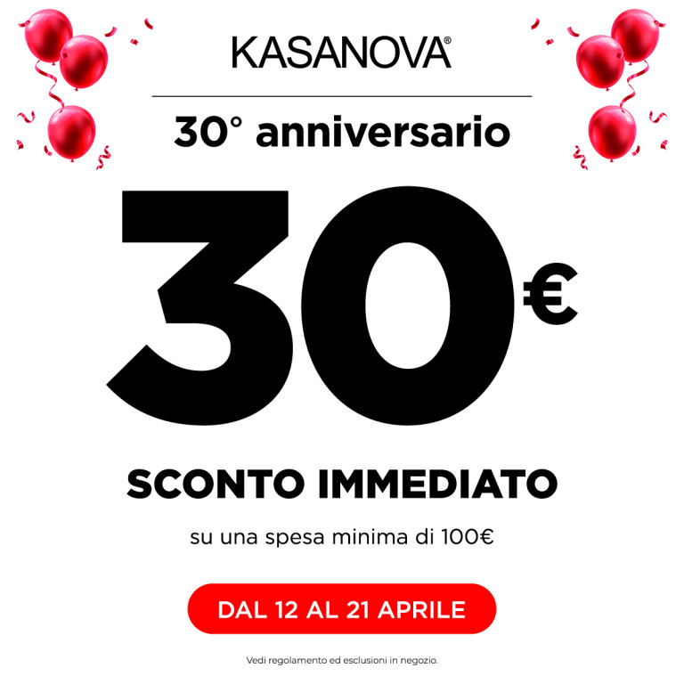 Kasanova - 30° anniversario