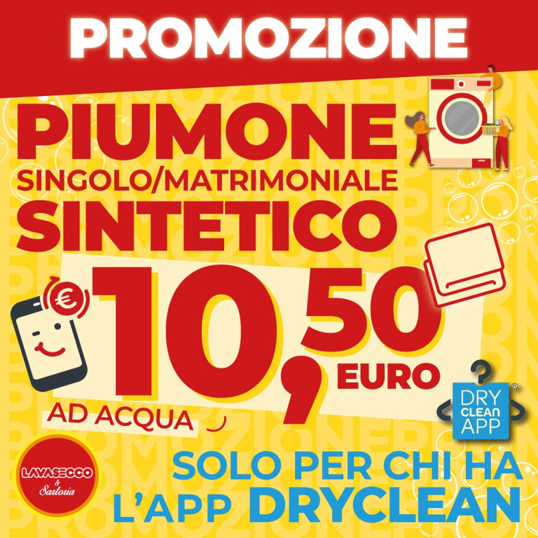 Lavasecco - Promo Aprile