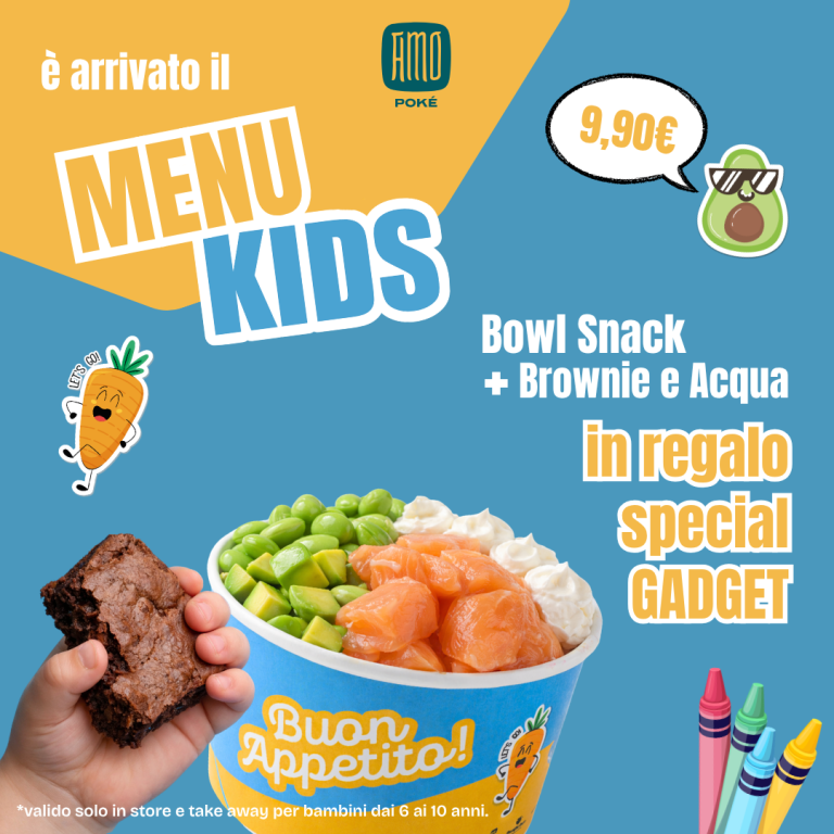Amo Poké – Menu Kids