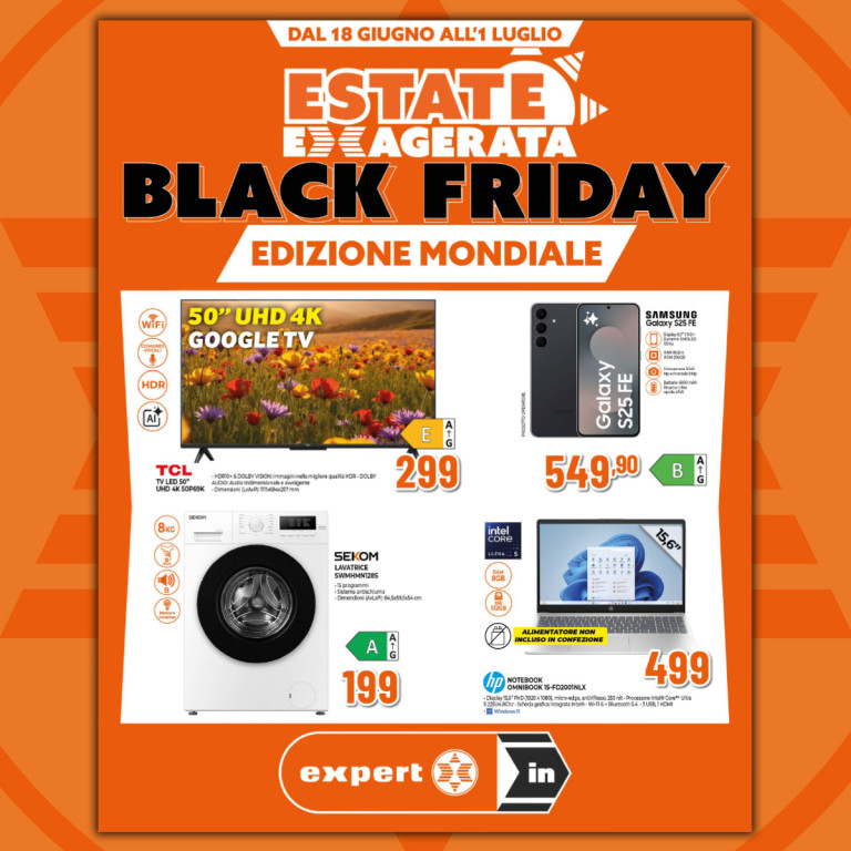 Expert In – Black Friday