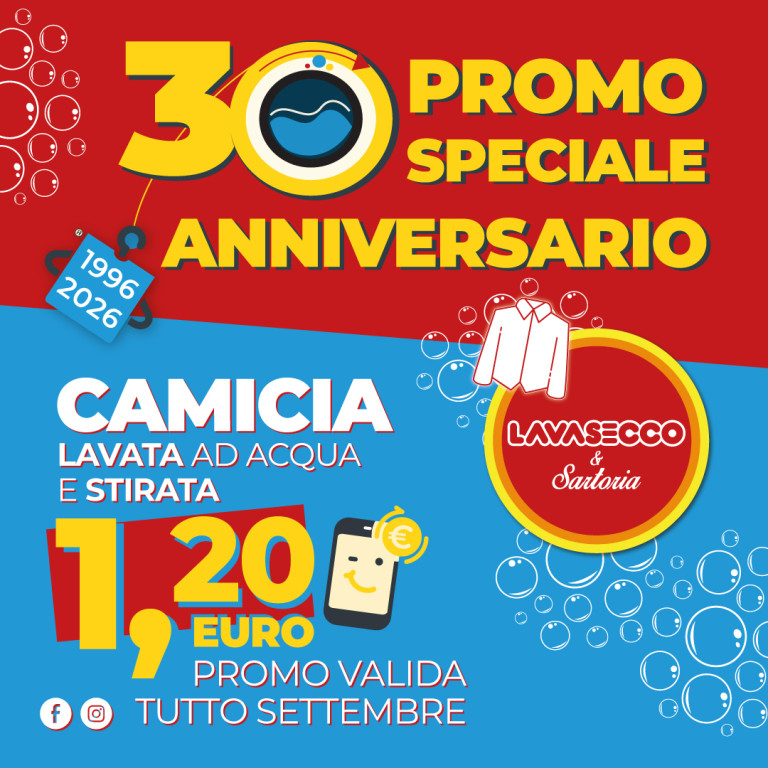 Lavasecco - 30° anniversario