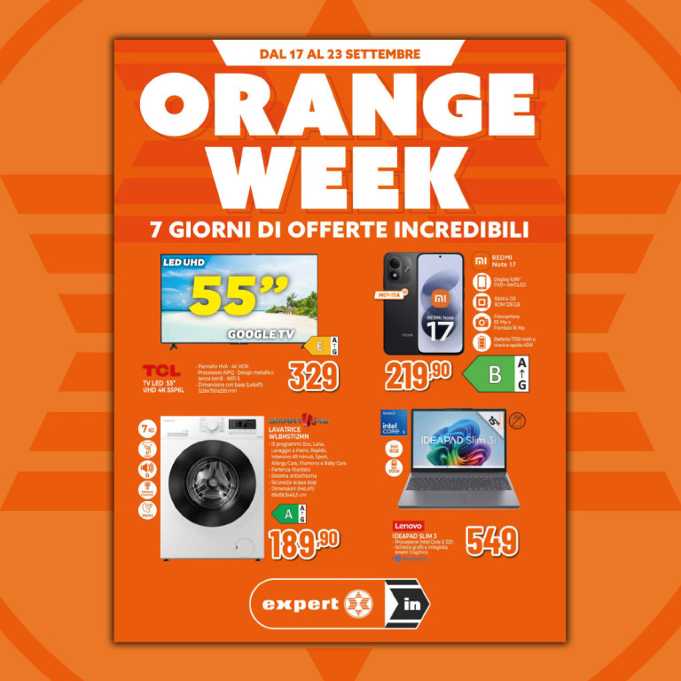 Expert In – Orange Week