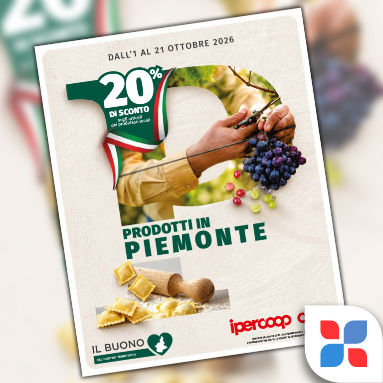 Ipercoop – Prodotti in Piemonte